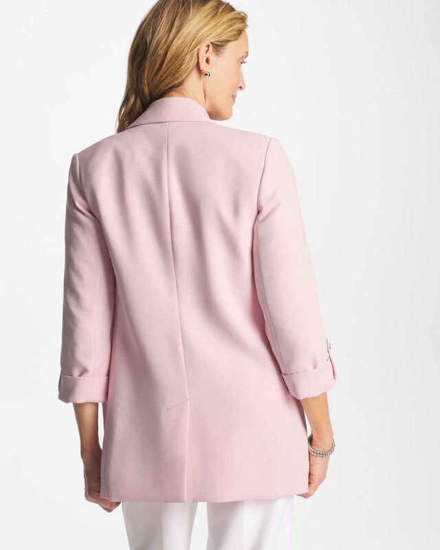 Boyfriend Crepe Blazer - image 4